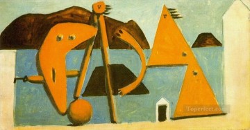 Bañistas en la playa 1928 cubismo Pablo Picasso Pinturas al óleo